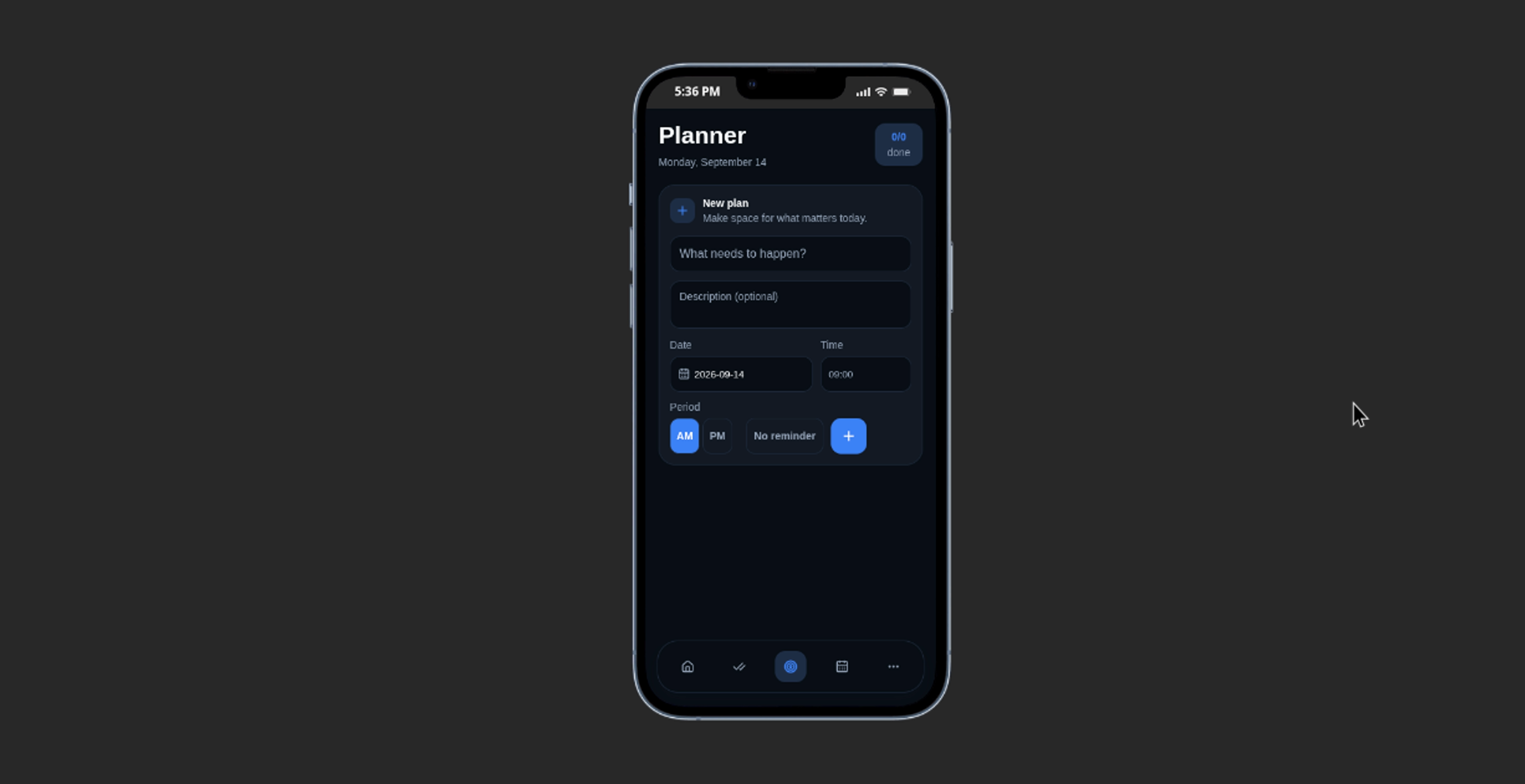 alphahabit screenshot